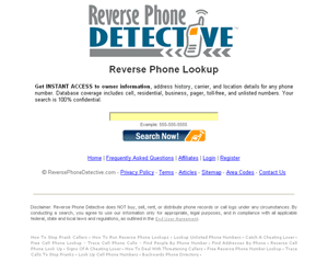 Reverse Phone Detective